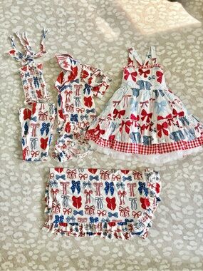 In My Jammers + Posh Peanut 3T-4T 4th of July bundle